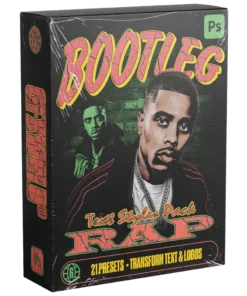 Bootleg Rap Text Styles Pack (Vol. 3)