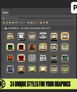 Ice Shop Text Styles Pack (Vol. 1)