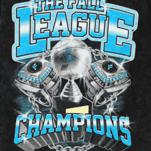 Retro Basketball Tournament Champions Design