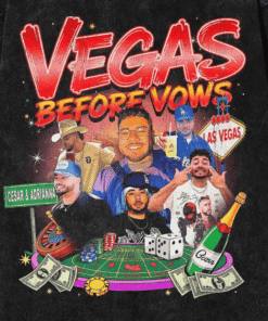 Alternative view of Retro Las Vegas Destination Group T-Shirt Design