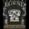 Raiders Legends Bootleg Style Graphic Free T-Shirt Mockup
