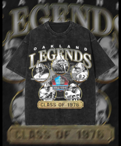 Raiders Legends Bootleg Style Graphic Free T-Shirt Mockup