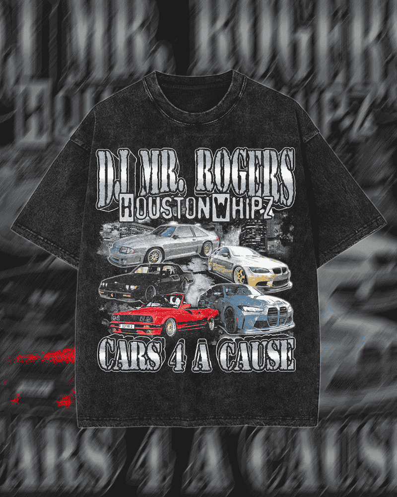 VINTAGE CAR GRAPHIC TEE STREETWEAR & AUTOMOTIVE ART